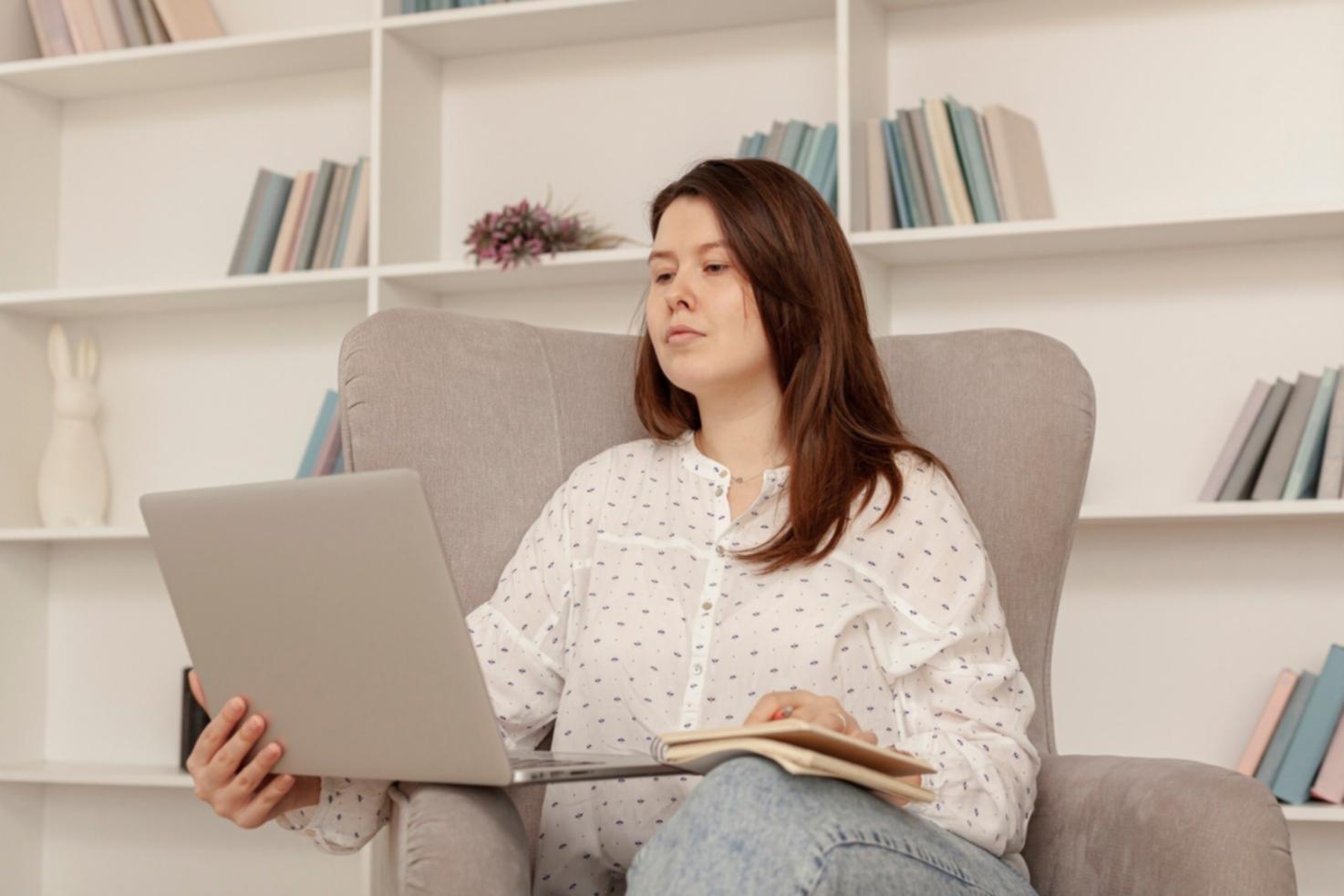 Teilnehmer während einer Lerneinheit